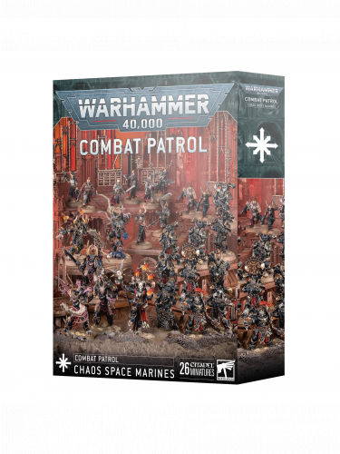 W40k: Combat Patrol - Chaos Space Marines (26 Figuren) (2024)