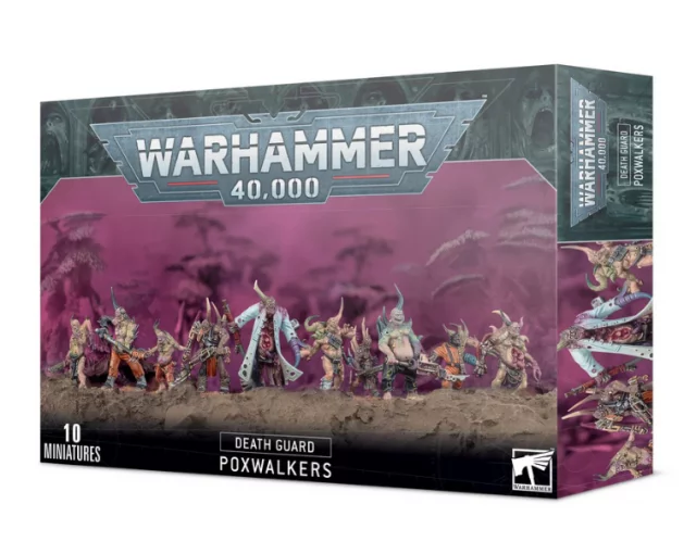 W40k: Death Guard: Poxwalkers (10 Figuren) - Warhammer