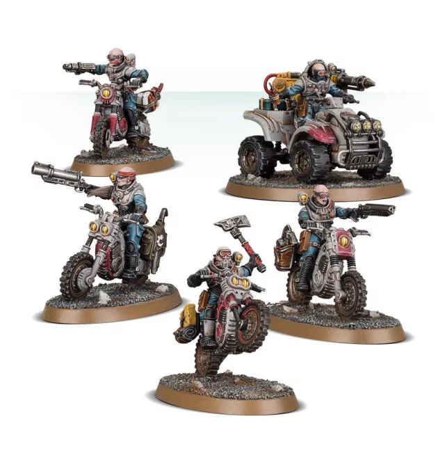 W40k: Genestealer Cults Atalan Jackals (5 Figuren) - Warhammer