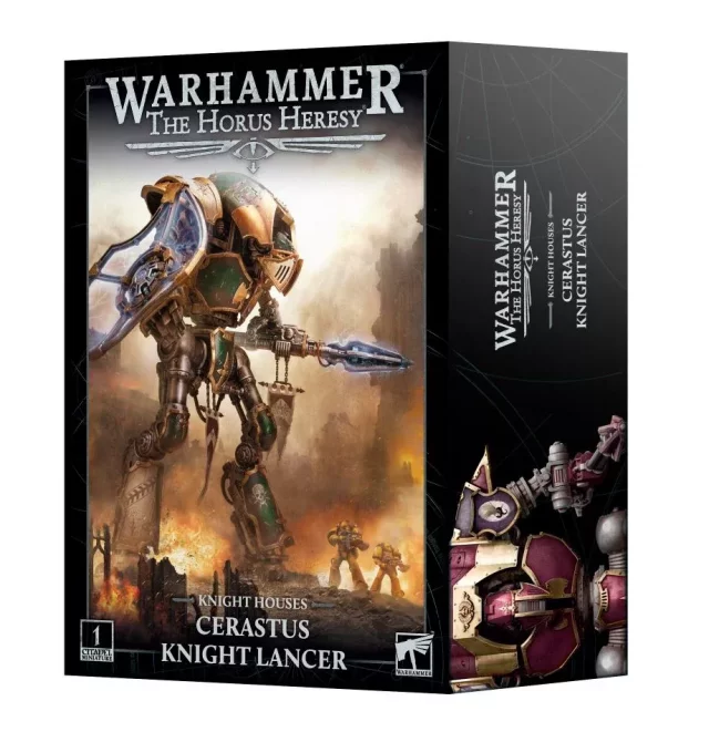 Warhammer: Horus Heresy - Cerastus Knight Lancer (1 Figur) (beschädigte Verpackung) - Brettspiel