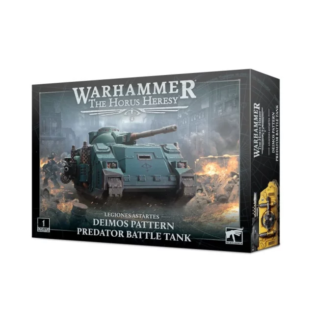 Warhammer: Horus Heresy - Legiones Astartes Deimos Pattern Predator Battle Tank (1 Figur) - Brettspiel