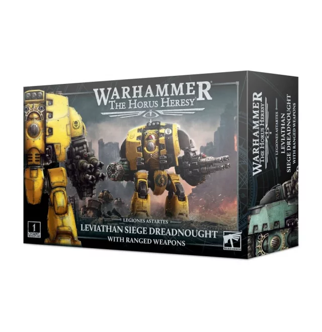Warhammer: Horus Heresy - Legiones Astartes Leviathan Siege Dreadnought with Ranged Weapons (1 Figur) - Brettspiel