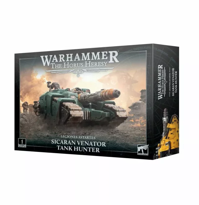 Warhammer: Horus Heresy - Legiones Astartes Sicaran Venator Tank Hunter (1 Figur) - Brettspiel