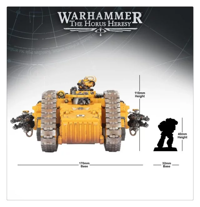 Warhammer: Horus Heresy - Legiones Astartes Spartan Assault Tank (1 Figur) - Warhammer Figuren