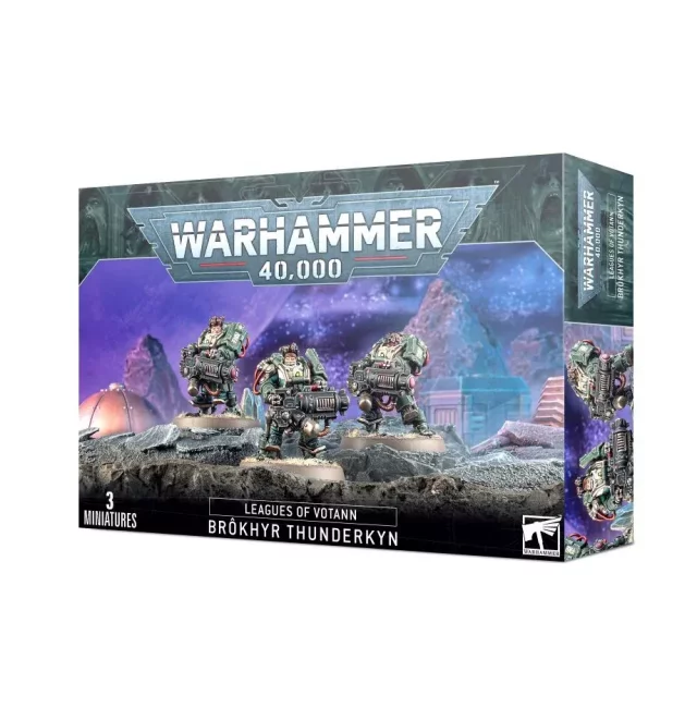 W40k: Leagues of Votann - Brokhyr Thunderkyn (3 Figuren) - Warhammer