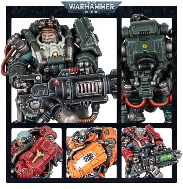 W40k: Leagues of Votann - Brokhyr Thunderkyn (3 Figuren) - Brettspiel