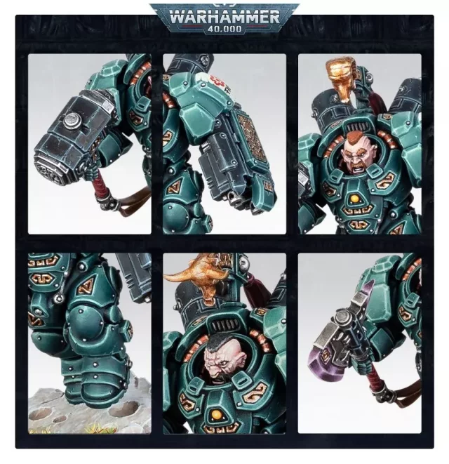 W40k: Leagues of Votann - Einhyr Champion (1 Figur) - Brettspiel