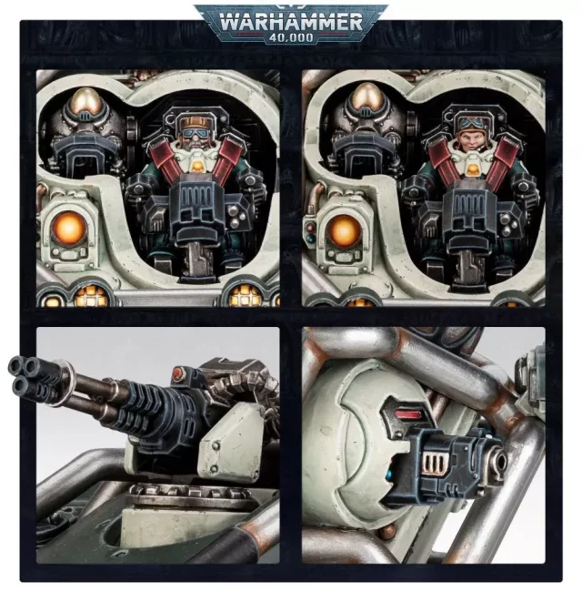 W40k: Leagues of Votann - Hekaton Land Fortress (1 Figur) - Brettspiel