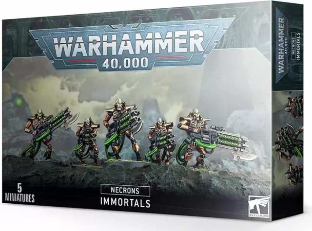 W40k: Necrons Immortals (5 Figuren) - Brettspiel