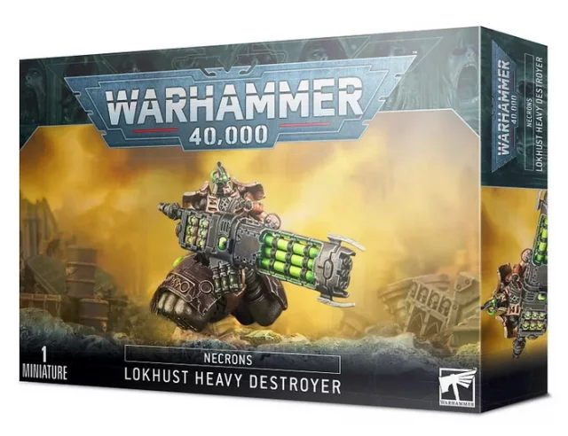 W40k: Necrons Lokhust Heavy Destroyer (1 figurka) (poškozená krabice) - Warhammer
