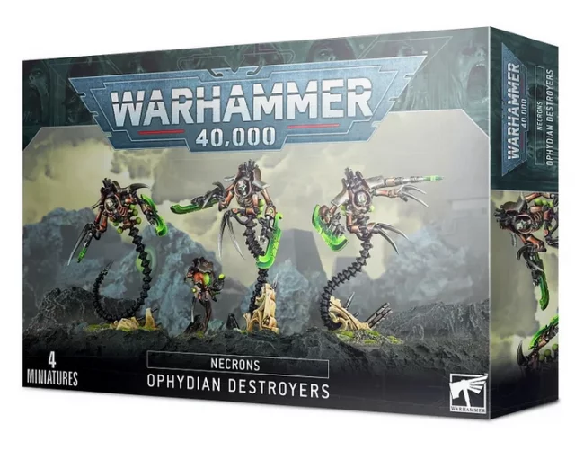 W40k: Necrons Ophydian Destroyers (4 Figuren) - Warhammer