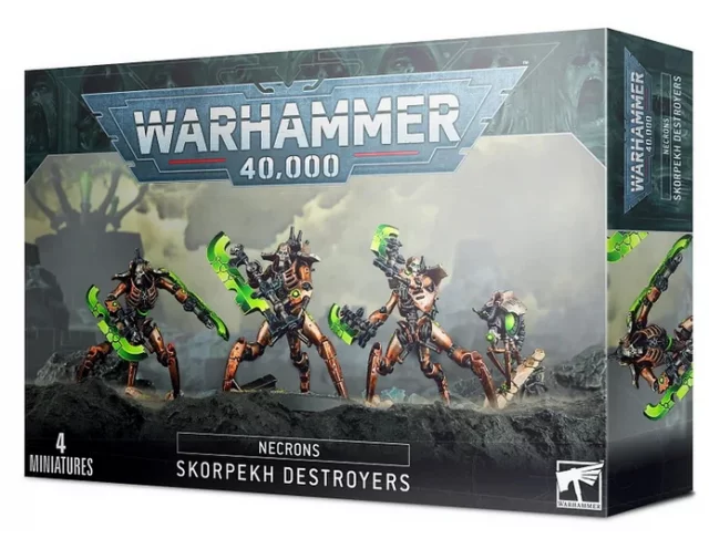 W40k: Necrons Skorpekh Destroyers (4 Figuren) - Warhammer