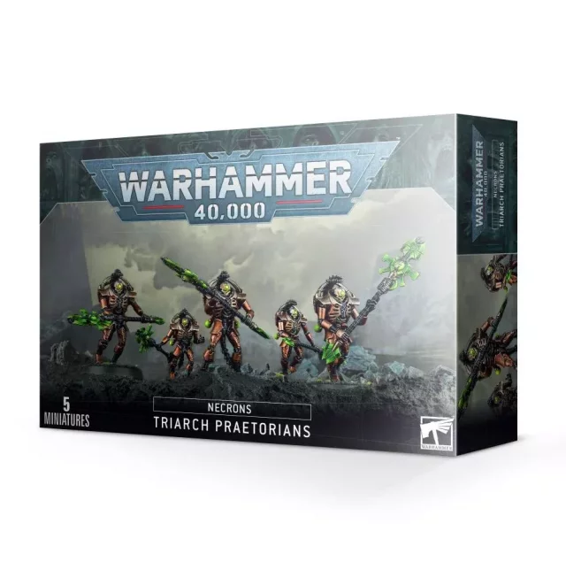 W40k: Necrons - Triarch Praetorians (5 Figuren) - Warhammer