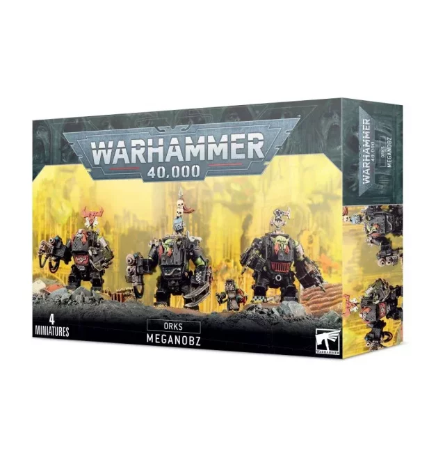 W40k: Orks - Meganobz (4 Figuren) - Warhammer