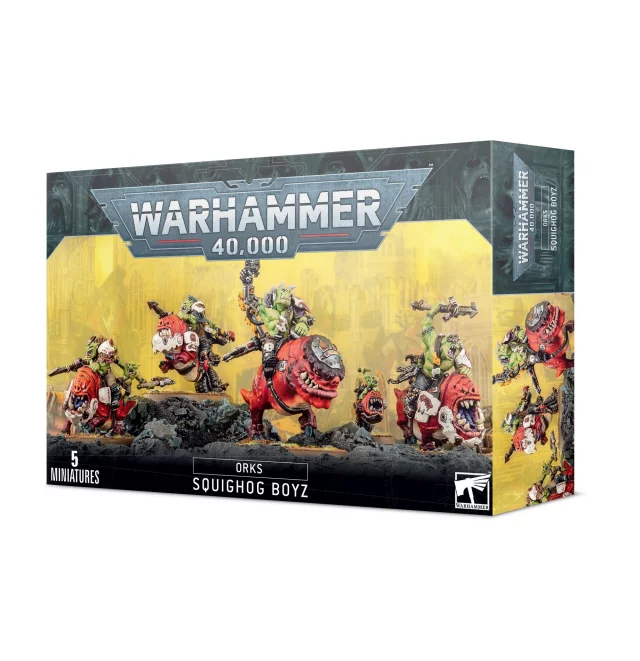 W40k: Orks - Squighog Boyz (5 Figuren) - Warhammer
