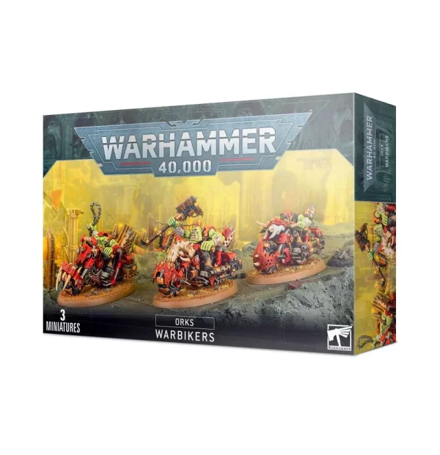 W40k: Orks - Warbikers (3 Figuren) - Warhammer