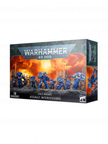 W40k: Space Marines Assault Intercessors (10 Figuren)