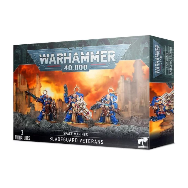 W40k: Space Marines - Bladeguard Veterans (3 Figuren) - Warhammer