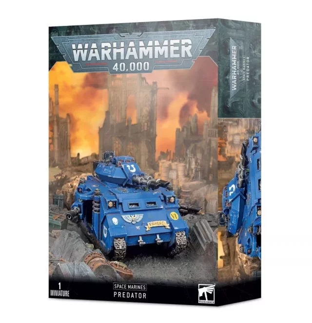 W40k: Space Marines - Predator (beschädigte Verpackung) - Warhammer