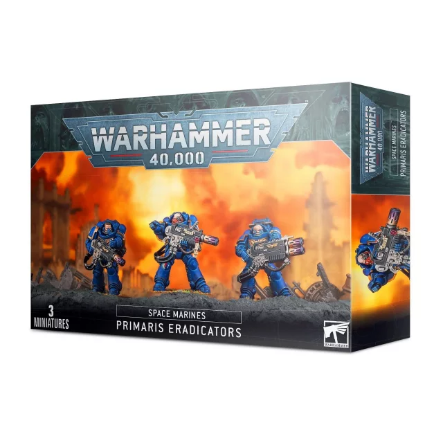 W40k: Space Marines - Primaris Eradicators (3 figurky) (poškozená krabička) - Warhammer