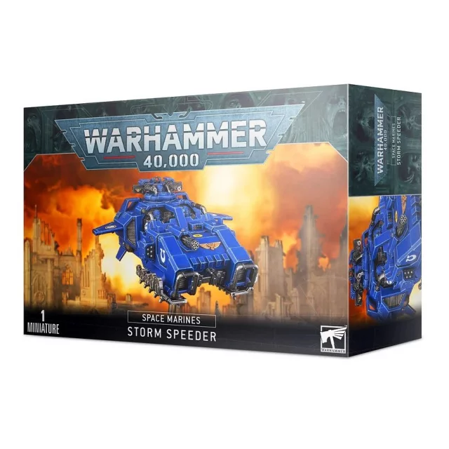 W40k: Space Marines - Storm Speeder (1 figurka) (poškozená krabička) - Warhammer
