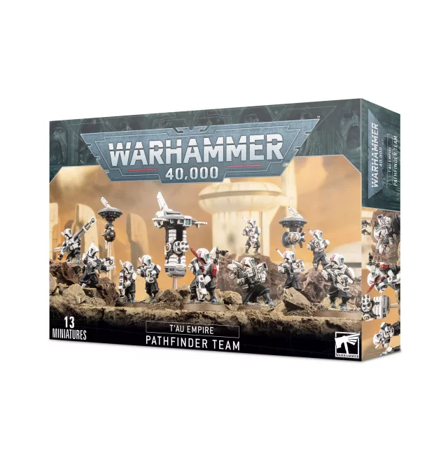 W40k: Tau Empire Pathfinder Team (10+3 Figuren) - Brettspiel