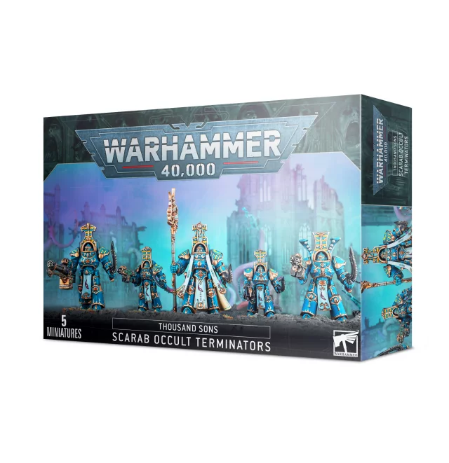 W40k: Thousand Suns - Scarab Occult Terminators (5 Figuren) - Warhammer