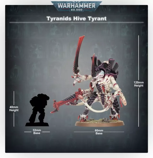 W40k: Tyranids - Hive Tyrant (1 Figur) - Warhammer 40000