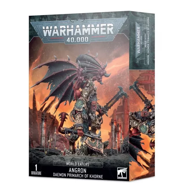 W40k: World Eaters - Angron, Daemon Primarch of Khorne (1 Figur) - Warhammer