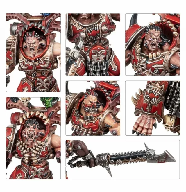 W40k: World Eaters - Exalted Eightbound (3 Figuren) - Brettspiel