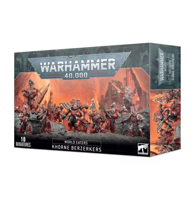 W40k: World Eaters - Khorne Berserkers (10 Figuren) - Warhammer
