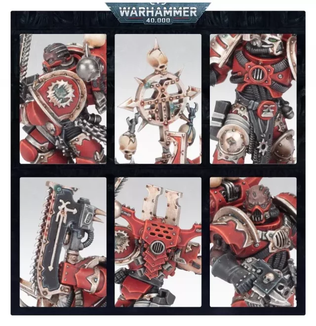 W40k: World Eaters - Khorne Berserkers (10 Figuren) - Brettspiel