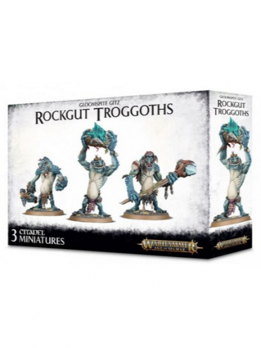 W-AOS: Gloomspite Gitz Rockgut Troggoths (3 Figuren)