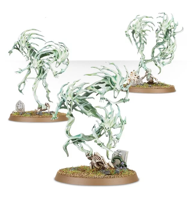 W-AOS: Nighthaunt Spirit Hosts (3 Figuren) - Warhammer