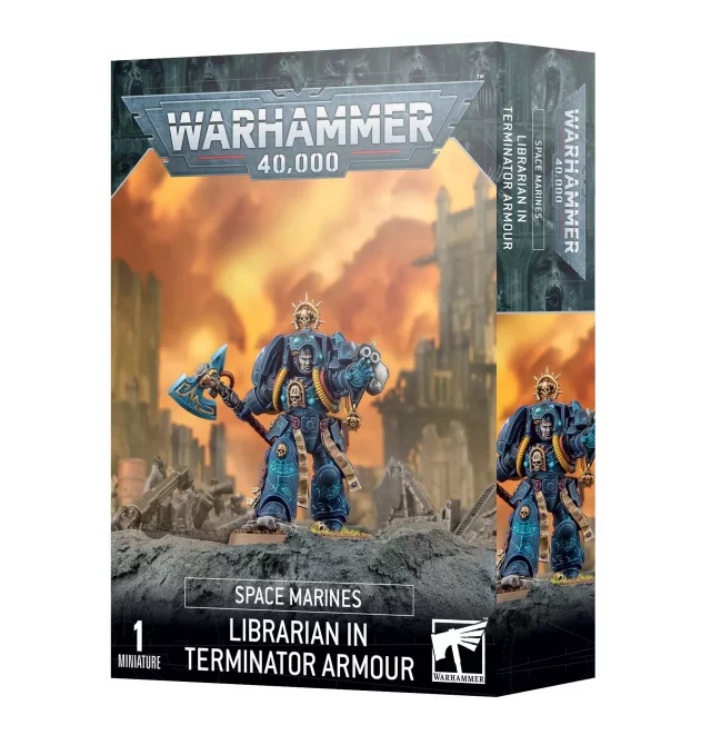 Warhammer 40,000 - Librarian in Terminator Armour - Brettspiel