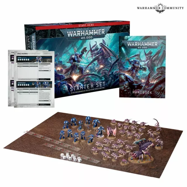 Warhammer 40,000 (Starter Set) (beschädigte Verpackung) - Brettspiel