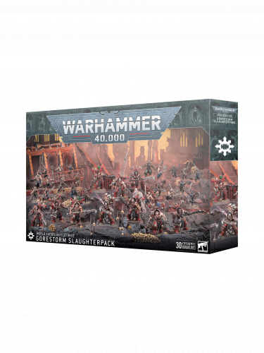 W40k: Battleforce: World Eaters - Gorestorm Slaughterpack (30 Figuren)