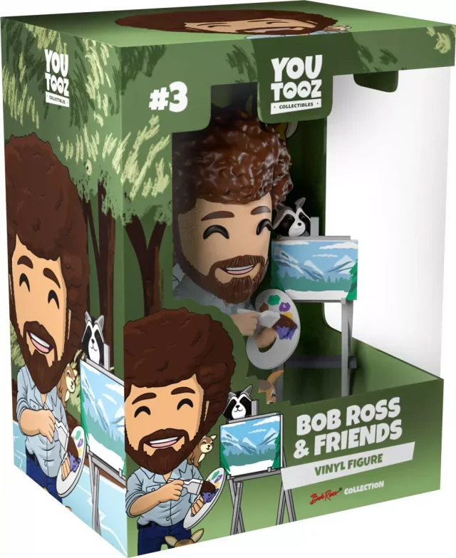 Figur Bob Ross - Bob Ross & Friends (Youtooz Bob Ross 3) - Figuren zum Spielen