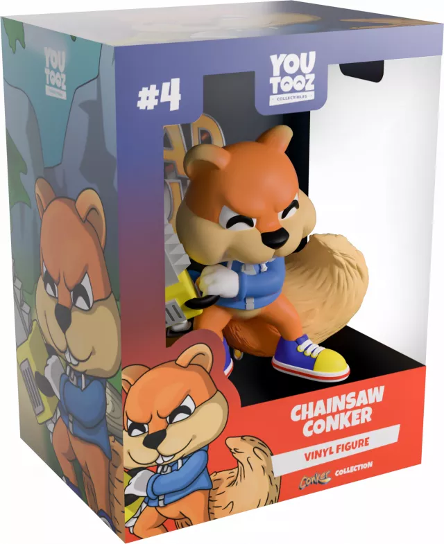Figur Conker's Bad Fur Day - Chainsaw Conker (Youtooz Conker's Bad Fur Day 4) - Figuren zum Spielen