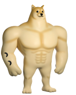 Figur Meme - Swole Doge (Youtooz Meme 29)