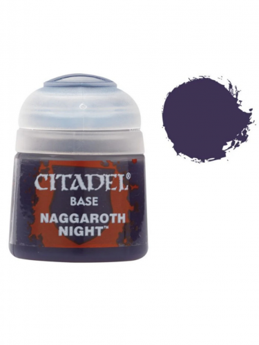 Citadel Base Paint (Naggaroth Night) - Grundfarbe, violett