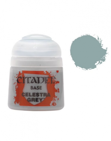 Citadel Base Paint (Celestra Grey) - Grundfarbe, grau