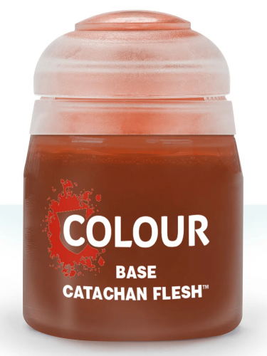 Citadel Base Paint (Catachan Fleischton) - Grundfarbe, brauner Teint