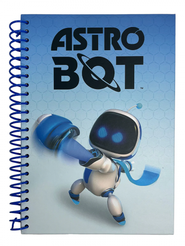 Notizbuch Astro Bot - Crew (+ Aufkleber)