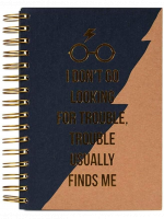 Notizbuch Harry Potter - Trouble Finds Me