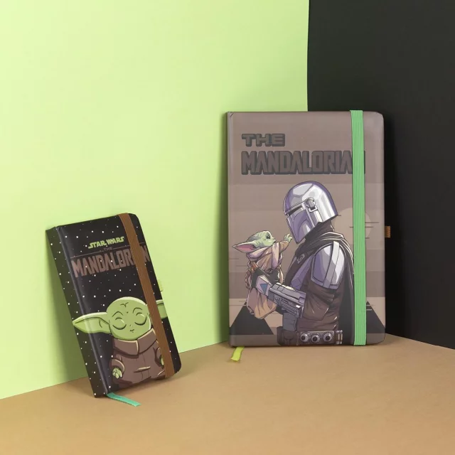 Notizbuch Star Wars: The Mandalorian - Mando and the Child