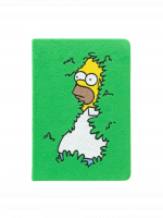 Notizbuch The Simpsons - Homer in bush