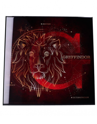 Bild Harry Potter - Gryffindor Celestial Crystal Clear Art Pictures (Nemesis Now)