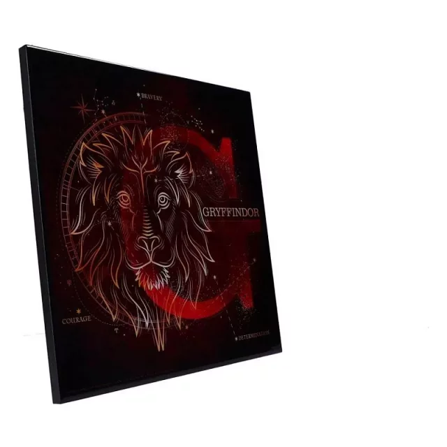 Bild Harry Potter - Gryffindor Celestial Crystal Clear Art Pictures (Nemesis Now) - Gerahmte Poster