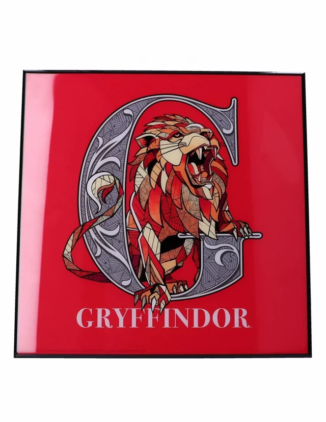 Bild Harry Potter - Gryffindor Crystal Clear Art Pictures (Nemesis Now) - Poster
